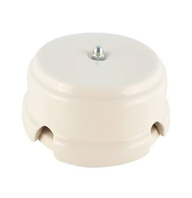 Коробка ОУ фарфоровая d7.8х4.5 бежевая SQ2802-0012