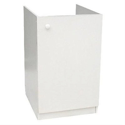 Подстолье под мойку ЛесМаркет 023-0006 800*600 2 двери в/к белый 