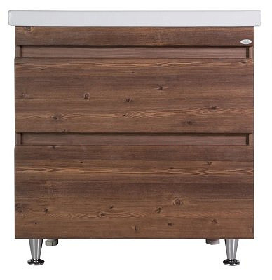 Подстолье АСБ Коста 80 Светлый орех с умывальником Фостер 80 