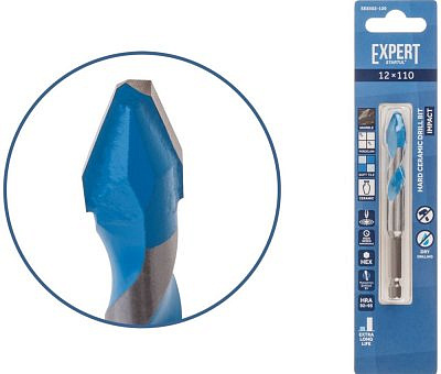 Сверло по керамограниту 12*110 STARTUL EXPERT SE8302-120