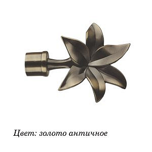 Наконечник Флора золото антик D16  16.01.37.101