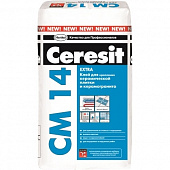 Клей для керамической плитки и керамогранита Ceresit CM 14 EXTRA 25кг