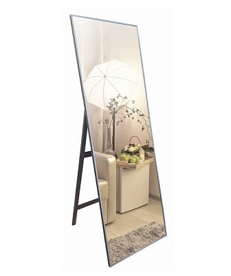 Зеркало Монреаль 600*1500 черный напольное зеркало