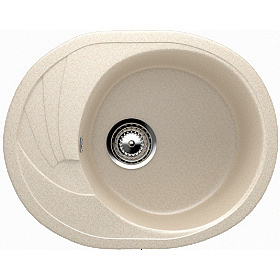 Мойка для кухни Ulgran U-403 570х465мм бежевый (328)  Ulgran