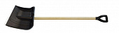 Лопата снег. Богатырь с дер.черенком 500*375мм 