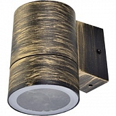 Светильник Ecola накладной 1*GX53 8003А прозрачный Цилиндр металл. черный/бронза 114х140х90