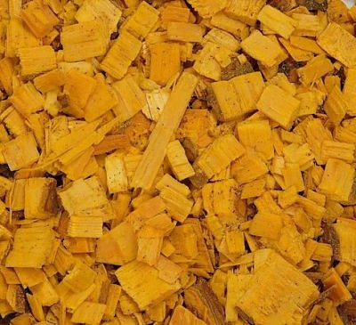 Щепа декоративная 60 л желтый