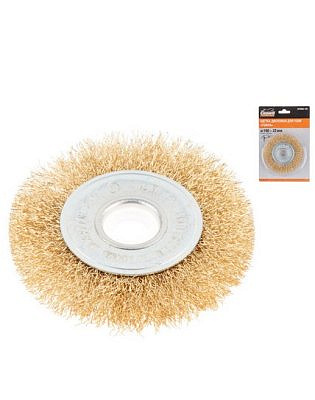Щетка  дисковая гофрированная 100мм*22мм Gepard
