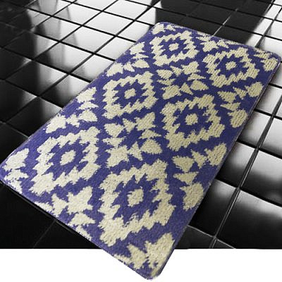 Коврик BANYOLIN CLASSIC COLOR из 1-шт.55*90м., Орнамент BLUE голуб