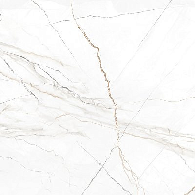 Сан-Ремо белый / Sanremo White GP40SAM00L Керамогранит лаппатированный 600*600 (5 шт в уп/54 м )