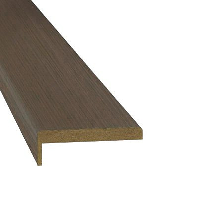 Наличник ALBERO Эко шпон Серый кедр плоский телескопический 70мм