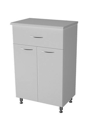 Тумба Ирлен Аква 50 c 1 ящиком без раковины белая 141506 