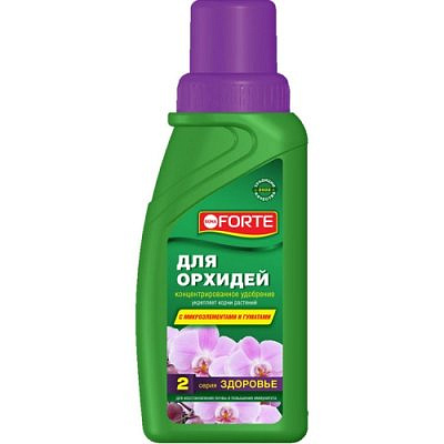 Bona Forte удобрение серии ЗДОРОВЬЕ для орхидей (флакон 285 мл.)/20