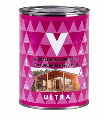 Пропитка декоративная орегон 1л ULTRA "V" 255429