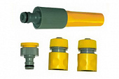НАБОР ФИТИНГОВ ДЛЯ ШЛАНГОВ 1/2" 4 ПРЕДМЕТА (6/36)  003-2100В