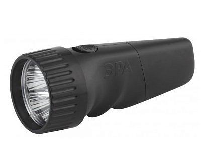 Фонарь ЭРА  ручной SDA30M (аккумулятор Ni-MH 0.25Ah) 1W 40lm 5св/д, черный пластик, вилка 220V BL338030  