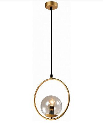 Светильник подвесной (подвес) Rivoli 5147-210 Misericordia 1 x E14 40 Вт золото лофт  кантри-потолочный