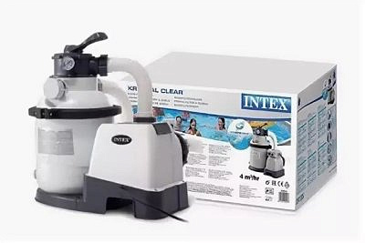 Фильтр бассейна песочный 4500л/час, резервуар для песка 13.1кг, фракция 0.45-0.85мм