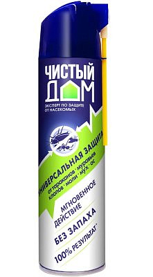 Аэрозоль супер Универсальный ЧИСТЫЙ ДОМ 600мл 02-852/41668