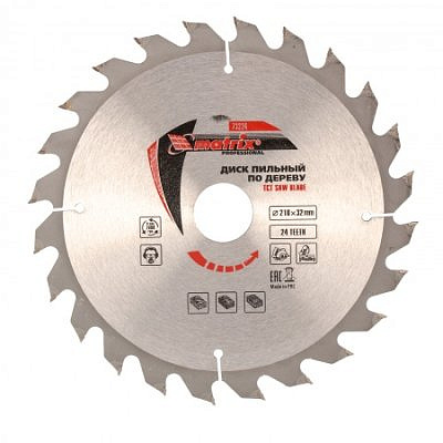 73224 Пильный диск по дереву,210*32мм,24зуба