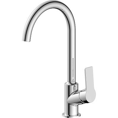 Смеситель для кухни ESKO St.-Petersburg однорычажный высокий поворотный излив хром SPb 519 