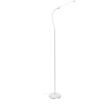 Напольный светодиодный торшер TL-528 W, белый 7 Вт, диммер											