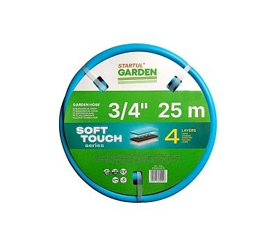 Шланг поливочный 3/4*25м/STARTUL GARDEN SOFT TOUCH ST6040-3/4-25